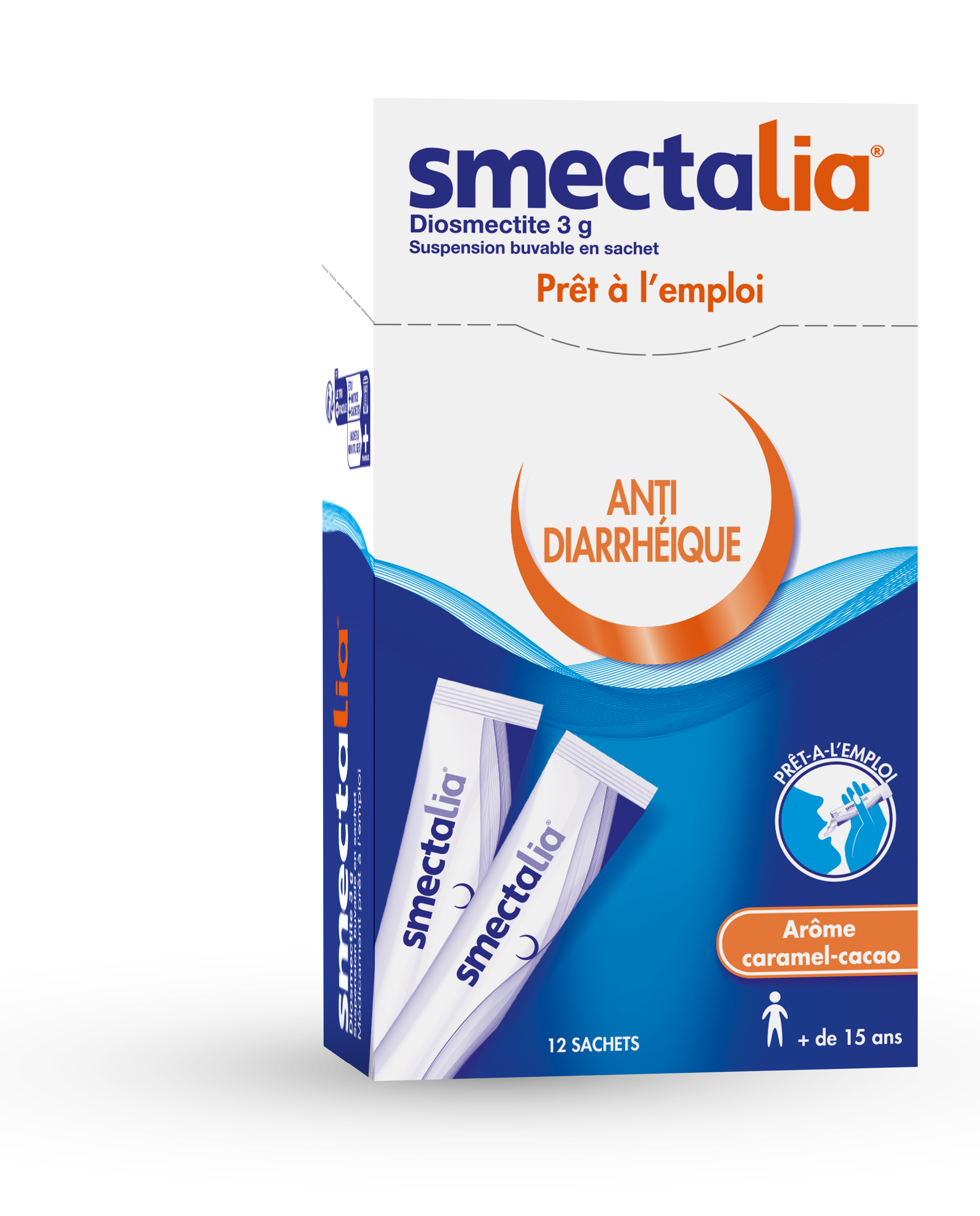 image Smectalia® 3 g – 12 sticks – 12 produits